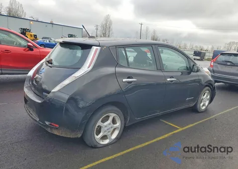 2013 Nissan Leaf S z USA, uszkodzony, nr VIN 1N4AZ0CP0DC414201